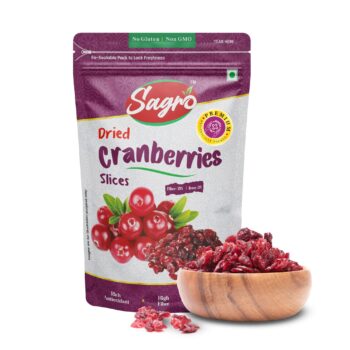 Sagro Premium Dried USA Cranberry Slices
